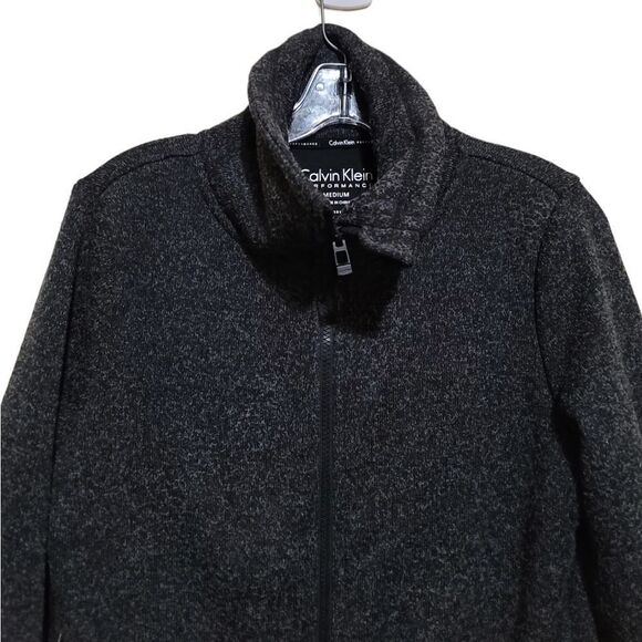 Calvin Klein Gray LongSleeve Performance Sweater Sz Medium - Picture 3 of 7